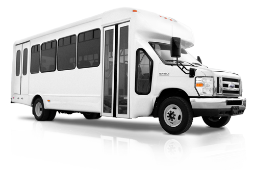 the Dallas Limo Shuttle van and Shuttle bus 