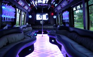 15 PASSENGER LIMO BUS ANNIVERSARY SERVICE, Highschool, Prom, Party Bus, Shuttle, Charter, Birthday, Prom